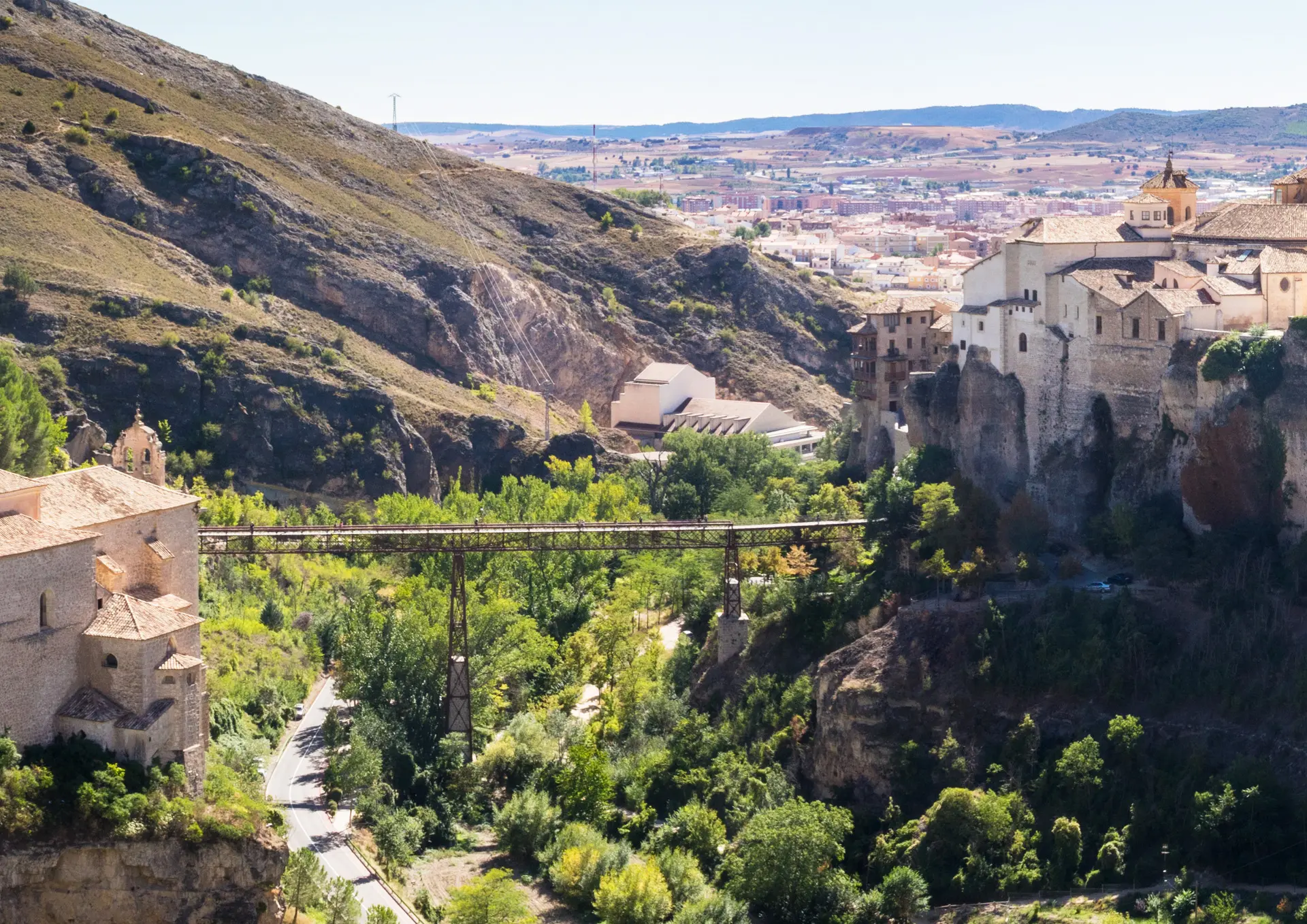 Vista aérea de Cuenca - Actividades en Cuenca - Buendía