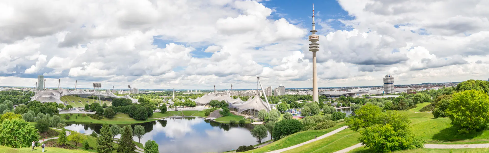 Olympiapark - Tour por Olympiapark y el Jardín inglés de Múnich - Buendía Tours Alemania