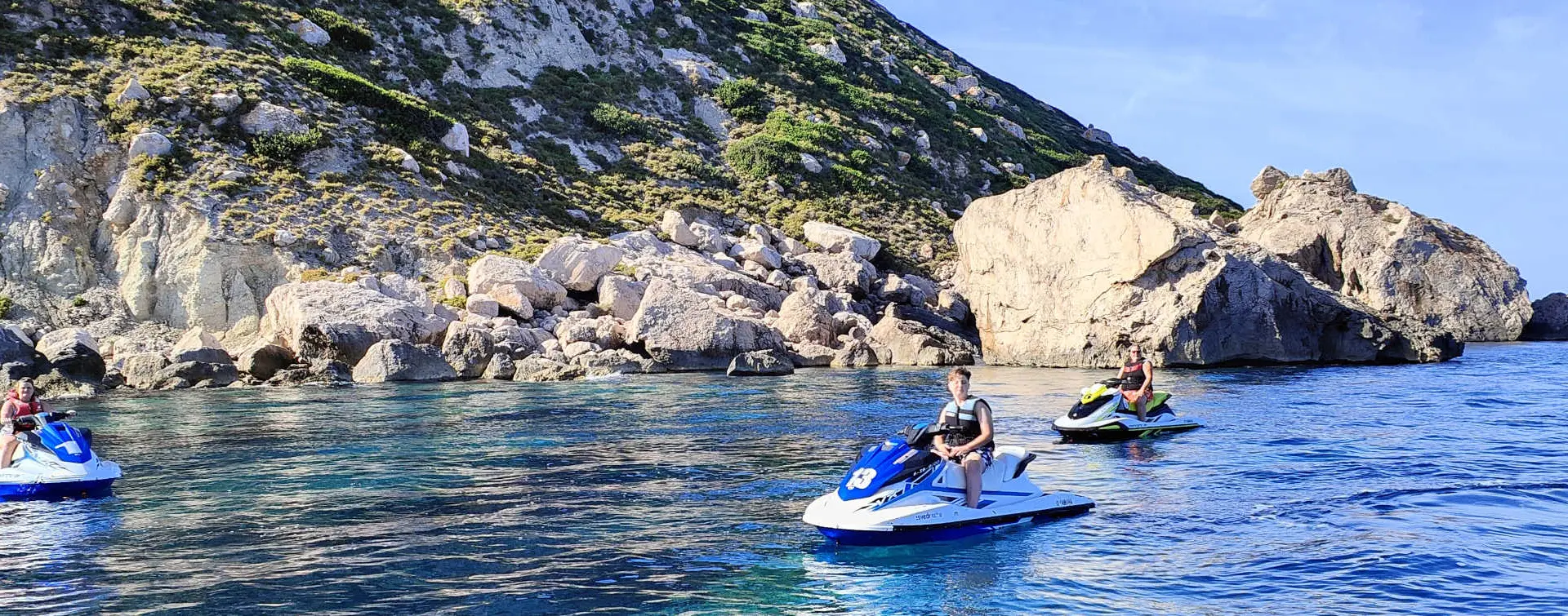 Excursión en moto de agua a Es Vedrá desde Sant Antoni, Ibiza.