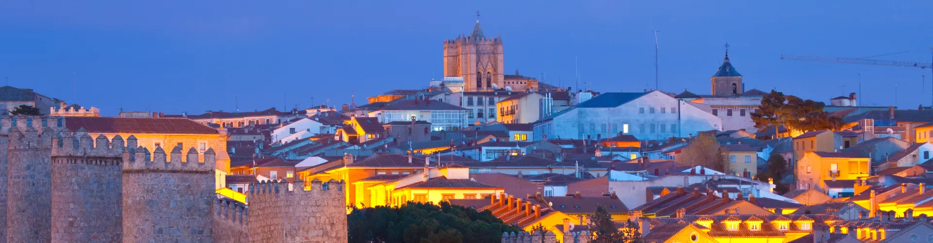 La ciudad amurallada de Ávila