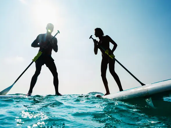 Paddle Surf Laguna isla Lobos Corrajelo Sup Canarias