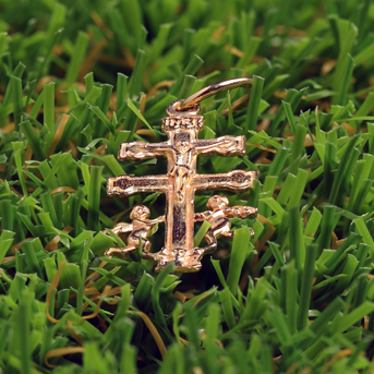 Pendiente con forma de la Cruz Caravaca - Visita guiada Caravaca y Museo caballos del vino - Buendía Murcia