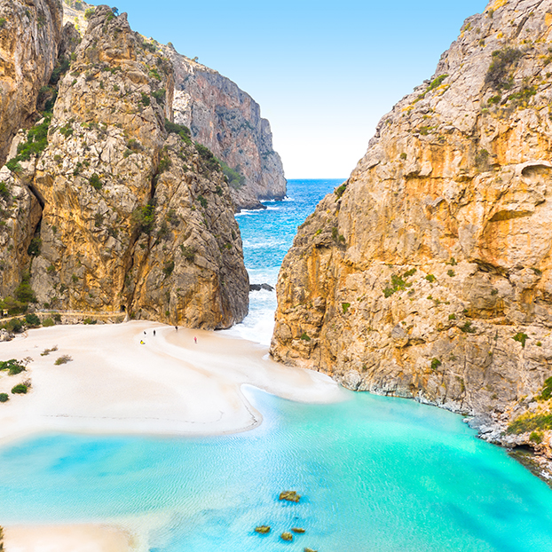 Torrent de Pareis -  Racons de Tramuntana: Valldemossa, Sa Calobra y barco a Puerto de Sóller - Actividades y Excursiones Buendía Tours Mallorca, Islas Baleares
