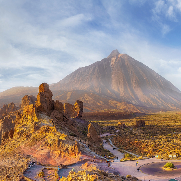 Pico Teide en el parque Nacional de Tenerife - Excursión al Teide, Icod, Garachico y Masca desde Tenerife Sur - Tours y Visitas guiadas Buendía Islas Canarias