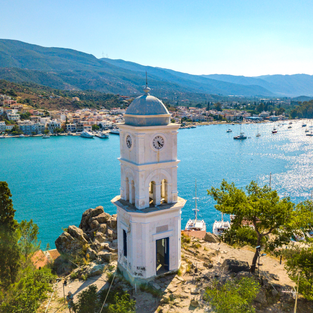  Capilla en la isla griega de Poros - Crucero a Poros, Hidra y Egina - Excursiones y Visitas guiadas Buendía Tours Grecia
