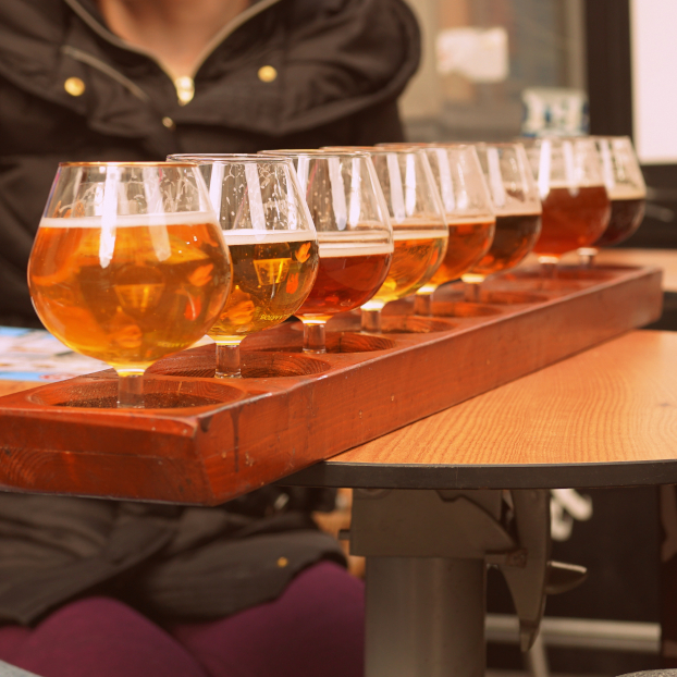 Tabla de cervezas de Brujas - Visita al Museo de la Cerveza de Brujas con degustación - Excursiones y Actividades en Brujas - Buendía