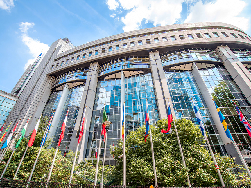 Flags of the European Union discover how the EU was created in Free Tour Brussels EU