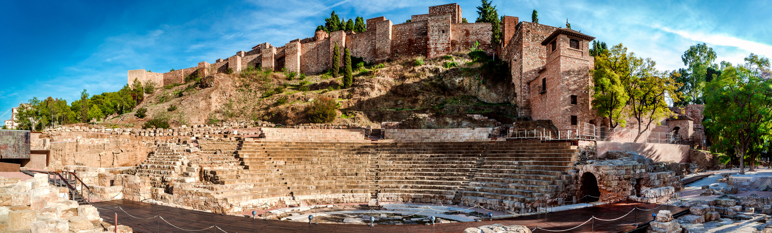 Visitas guiadas al Teatro Romano y a la Alcazaba de Málaga