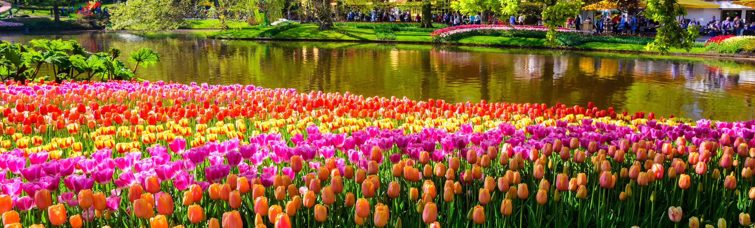 Entrada a los Jardines de Keukenhof