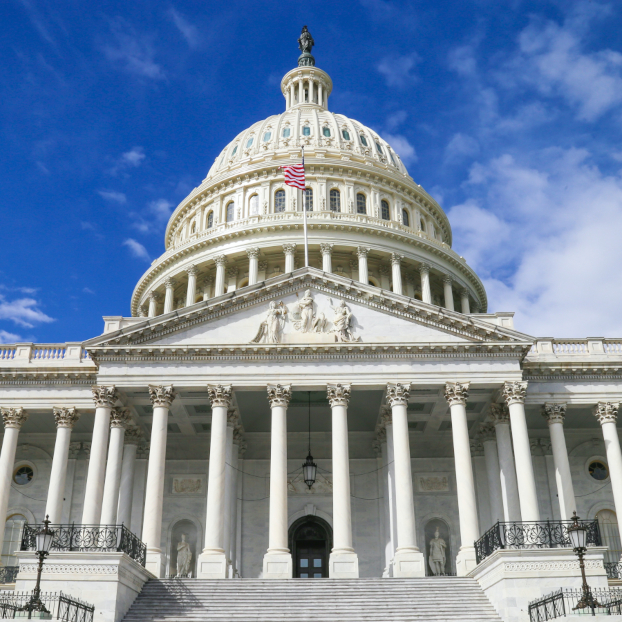 El Capitolio de Washington es uno de los edificios históricos principales de Estados Unidos