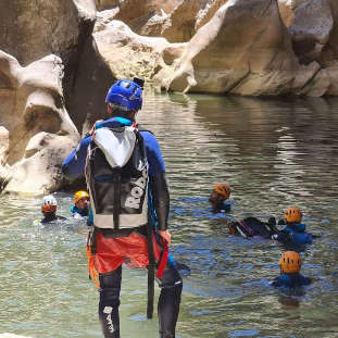 Descenso de Barranco en Málaga