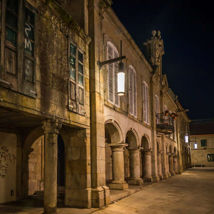 Visita nocturna Pontevedra