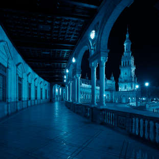 Visita guiada nocturna de Sevilla al atardecer
