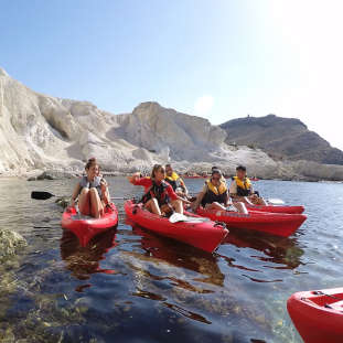 Canoa kayak en San José Almería