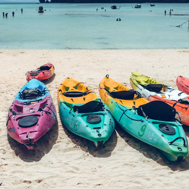 Kayak en Ibiza