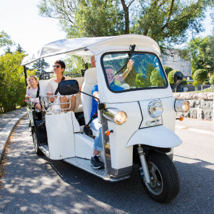 Tour en tuk tuk por Madrid