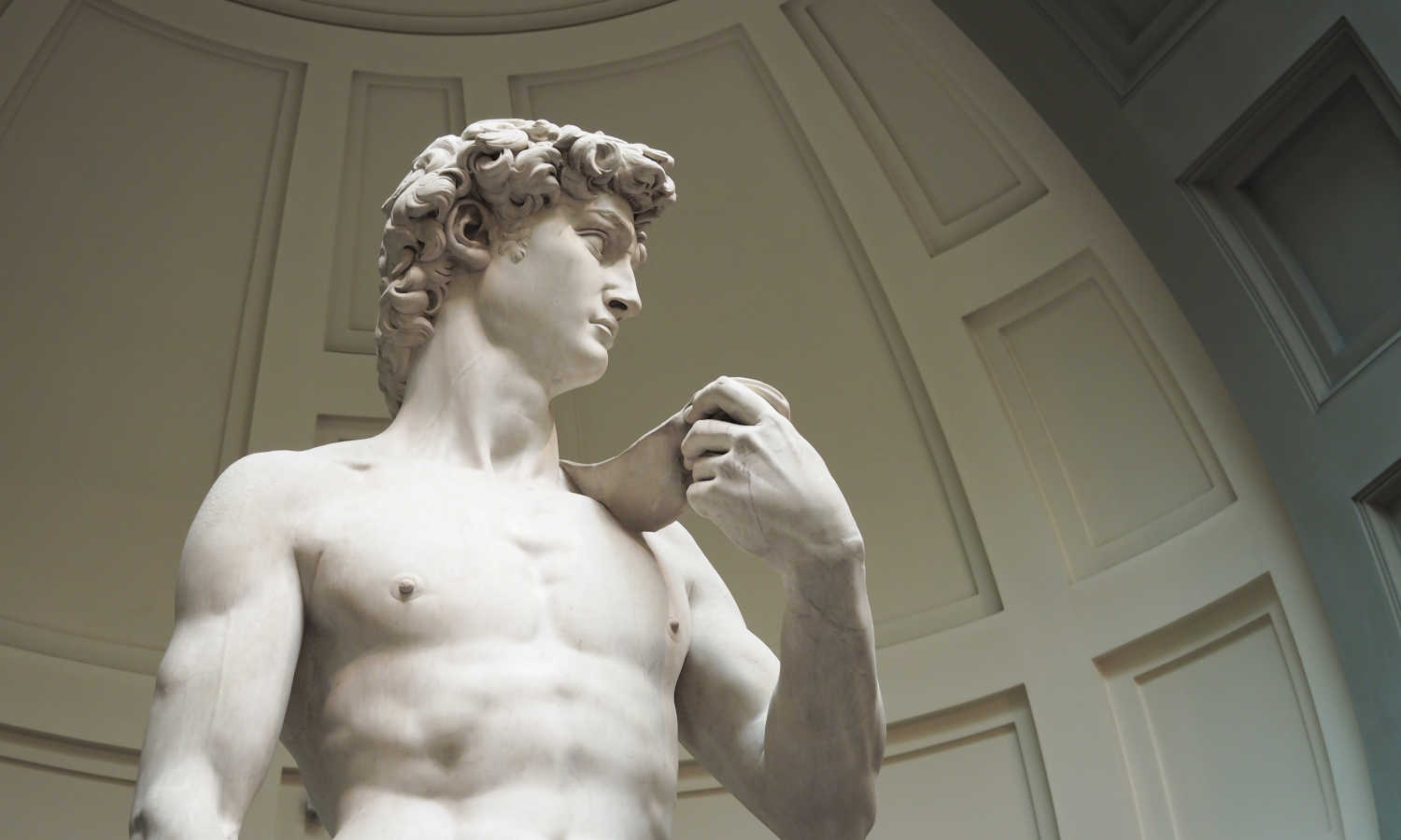 La obra más destacada del museo es la escultura de David, del artista Miguel Ángel, datada de 1504.