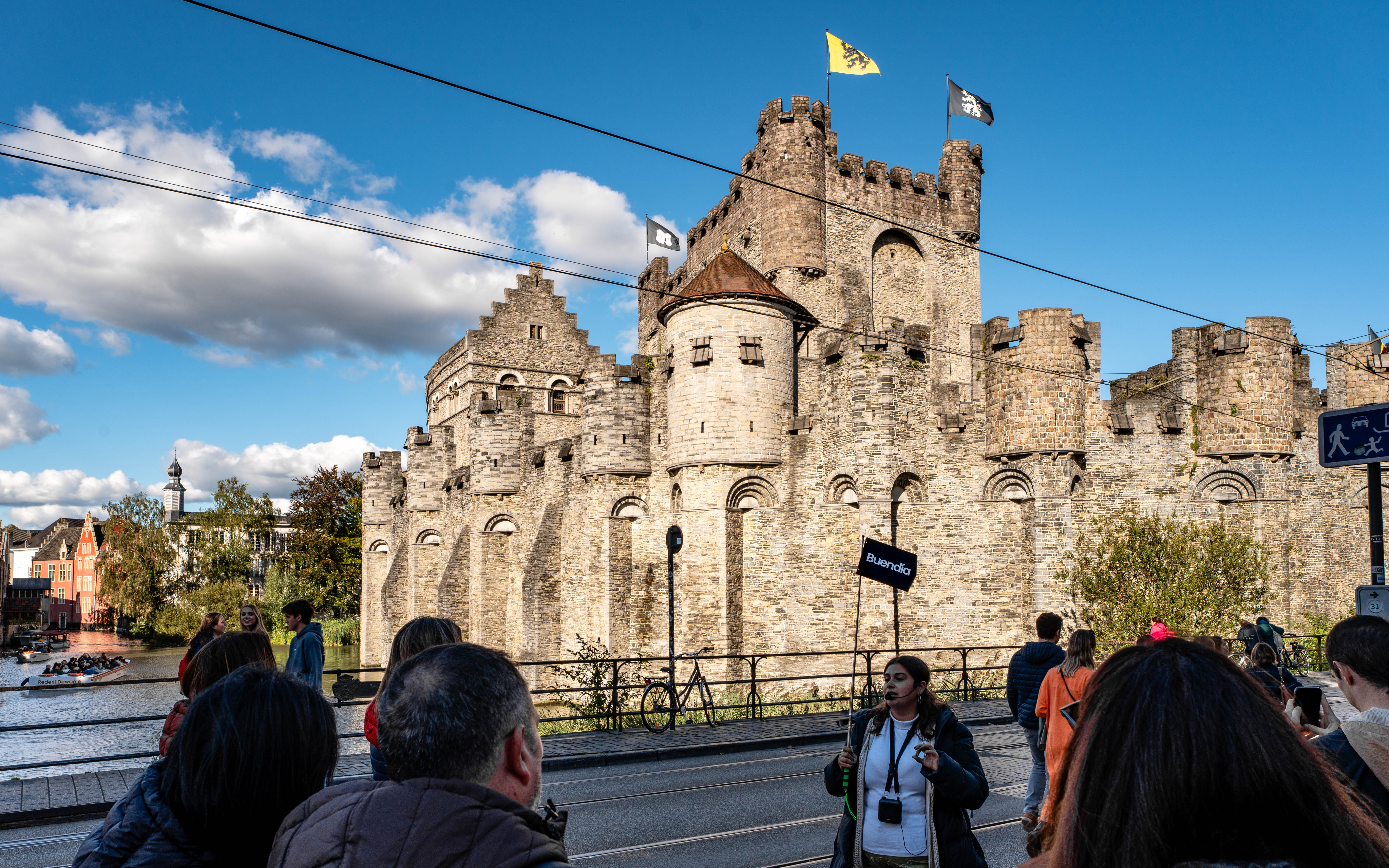 También veremos en la excursión el Castillo Gravensteen.