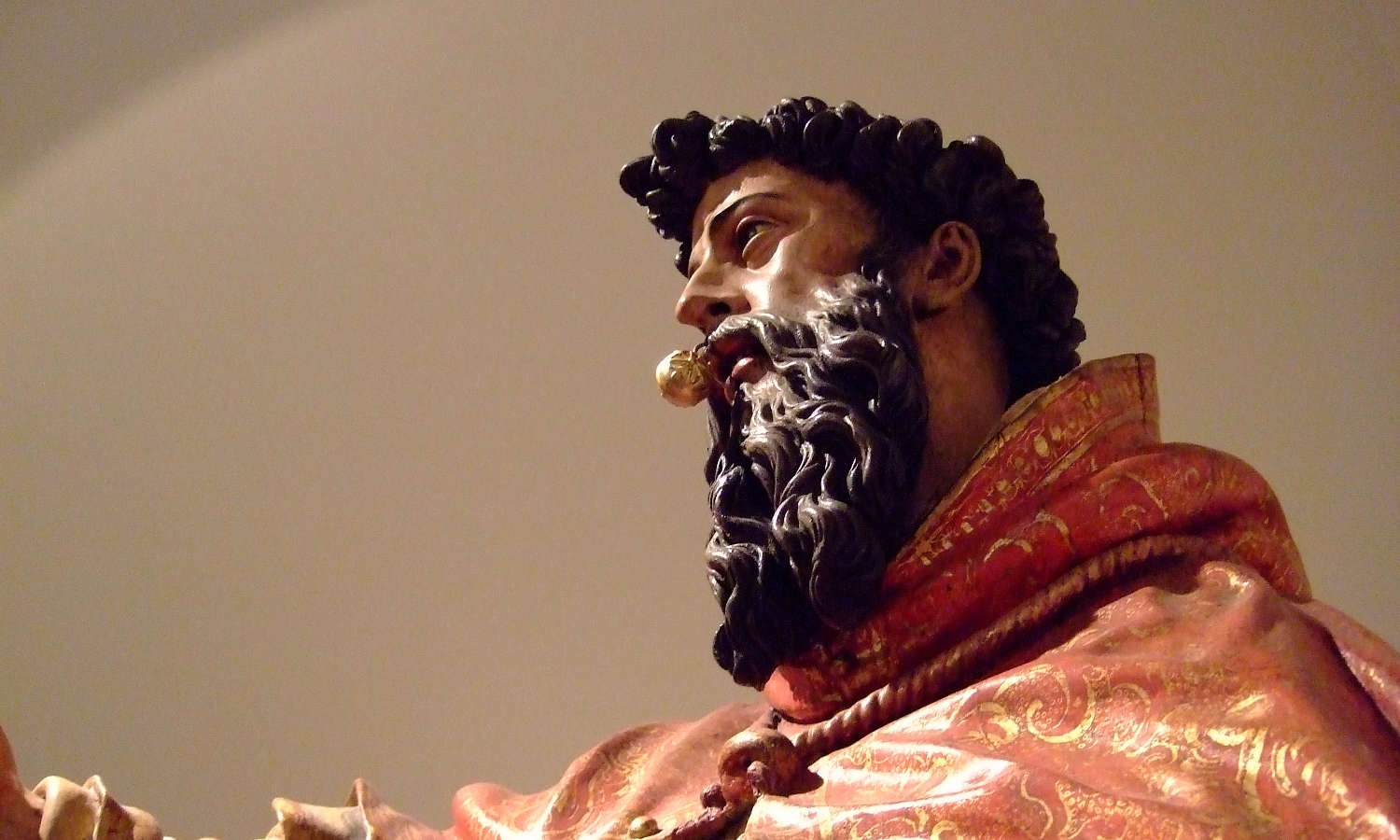 Estatua de San Ramón Nonato por Juan de Mesa.