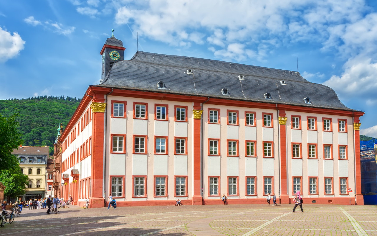 Edificio principal de la Universidad de Heidelberg.