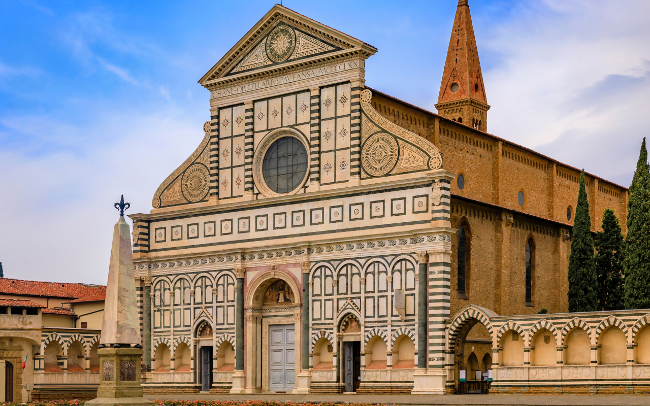 Exterior de la basílica de Florencia, una de las paradas de esta excursión. 