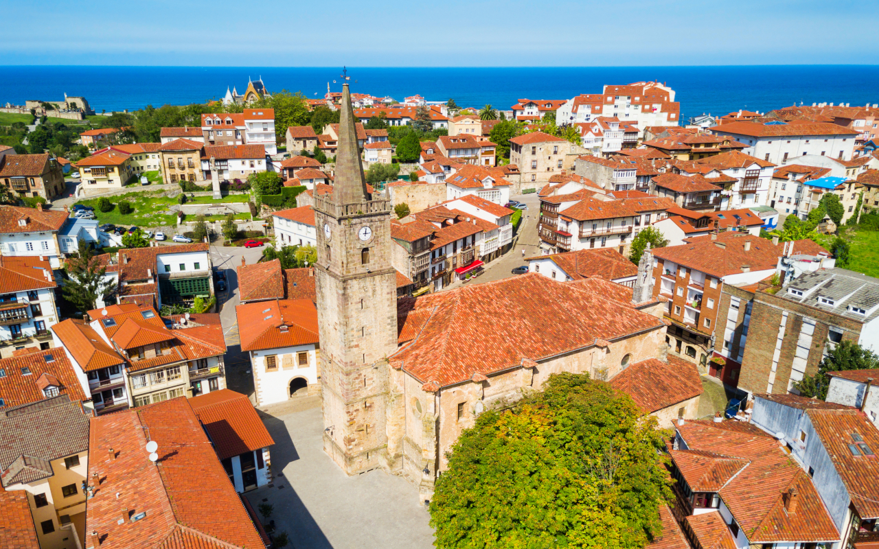 Comillas, one of the most visited villages on the Cantabrian coast.
