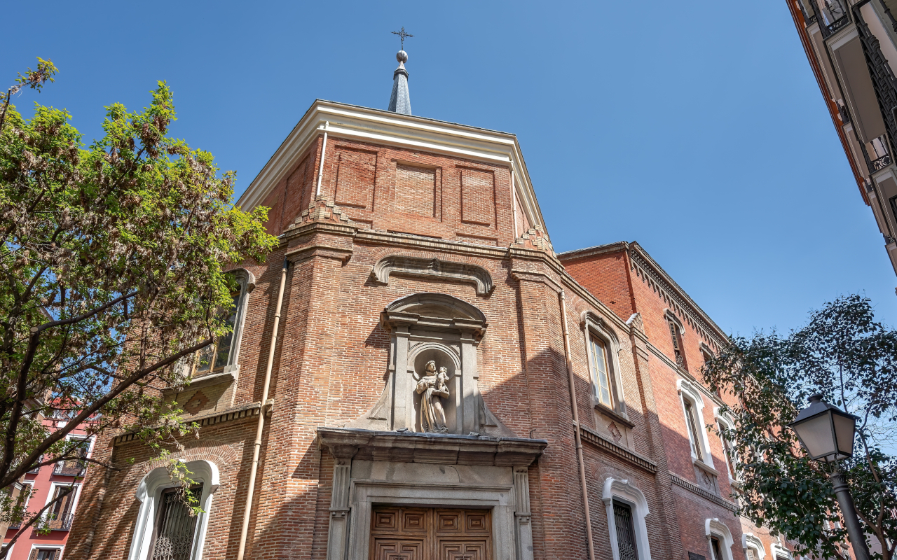 Iglesia de San Antonio de los Alemanes, situada en el barrio de Malasaña.