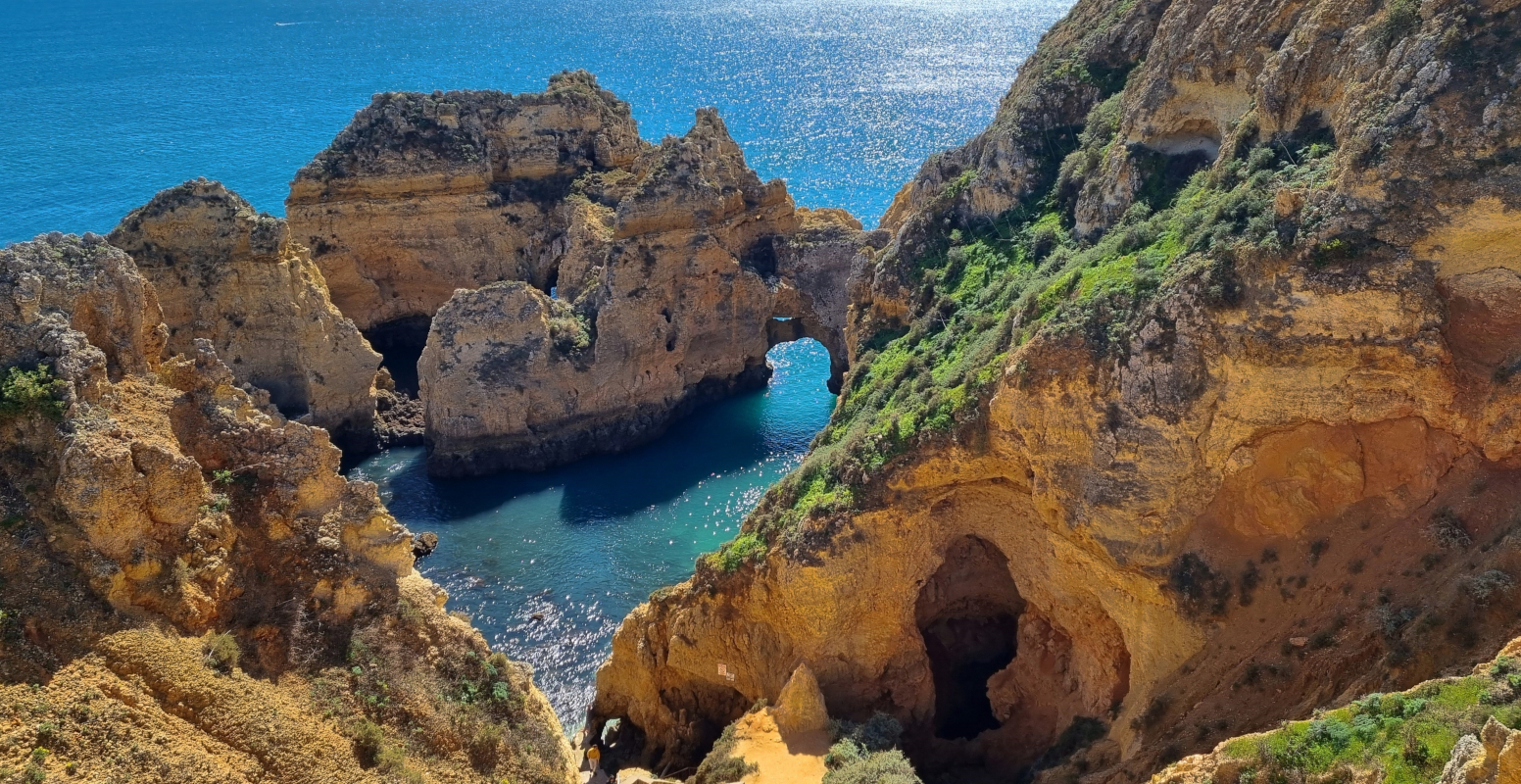 Ponta Piedade is a true Portuguese natural paradise.