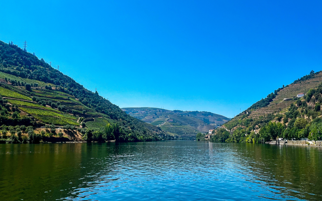 El río Duero te dejará unas vistas impresionantes desde el crucero.