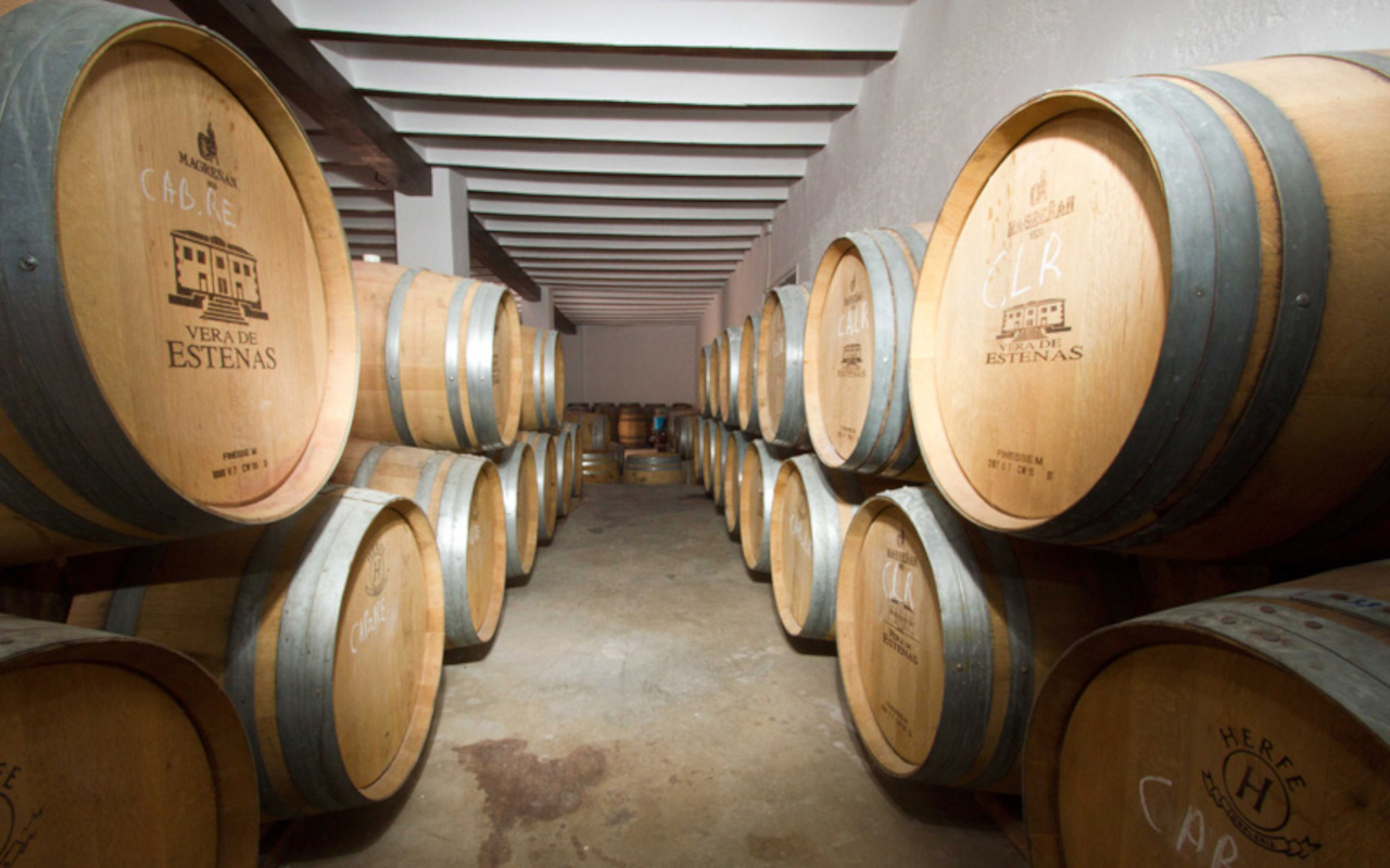 Continuaremos las explicaciones en el interior de las bodegas.