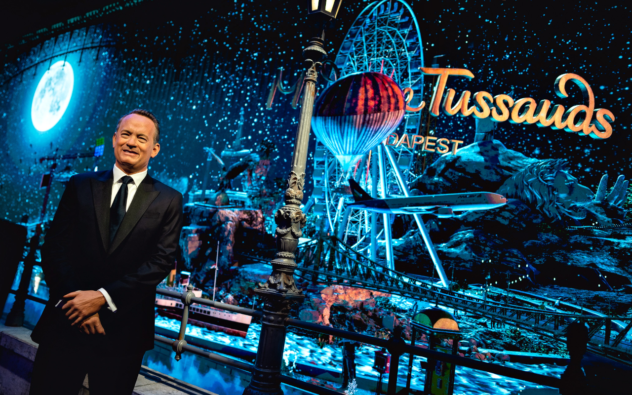 Tom Hanks de cera en el museo Madame Tussauds de Budapest.