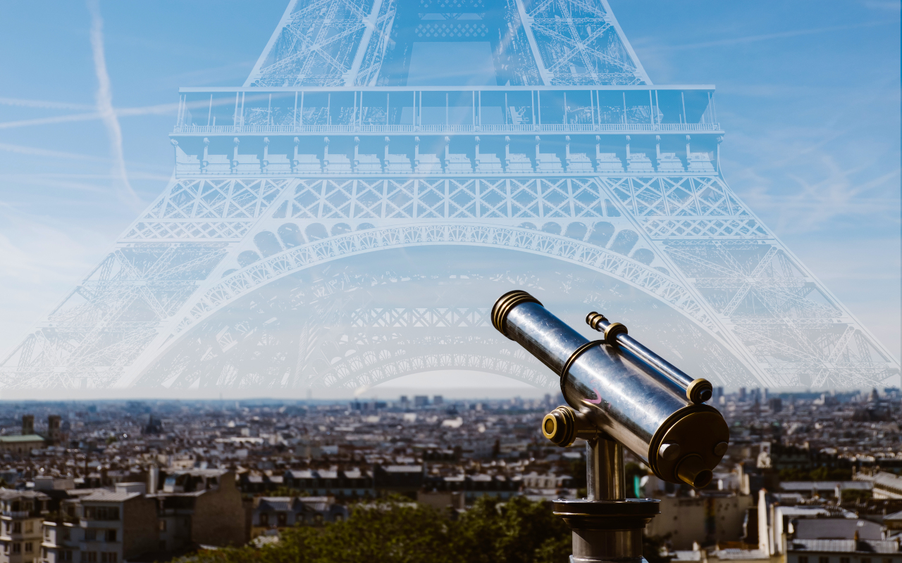 Telescopio para disfrutar de las vistas desde las alturas.