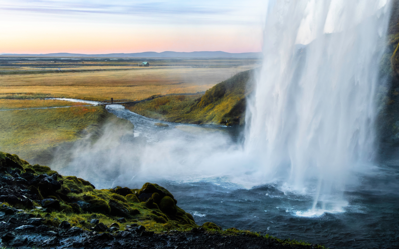 Cascadas en el Círculo Dorado, Islandia
