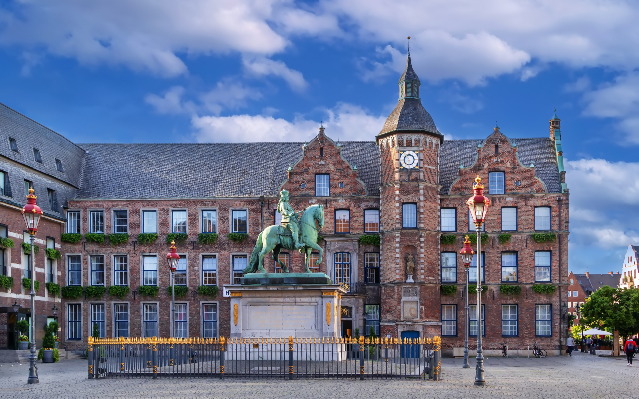 Imagen general del ayuntamiento de Düsseldorf 