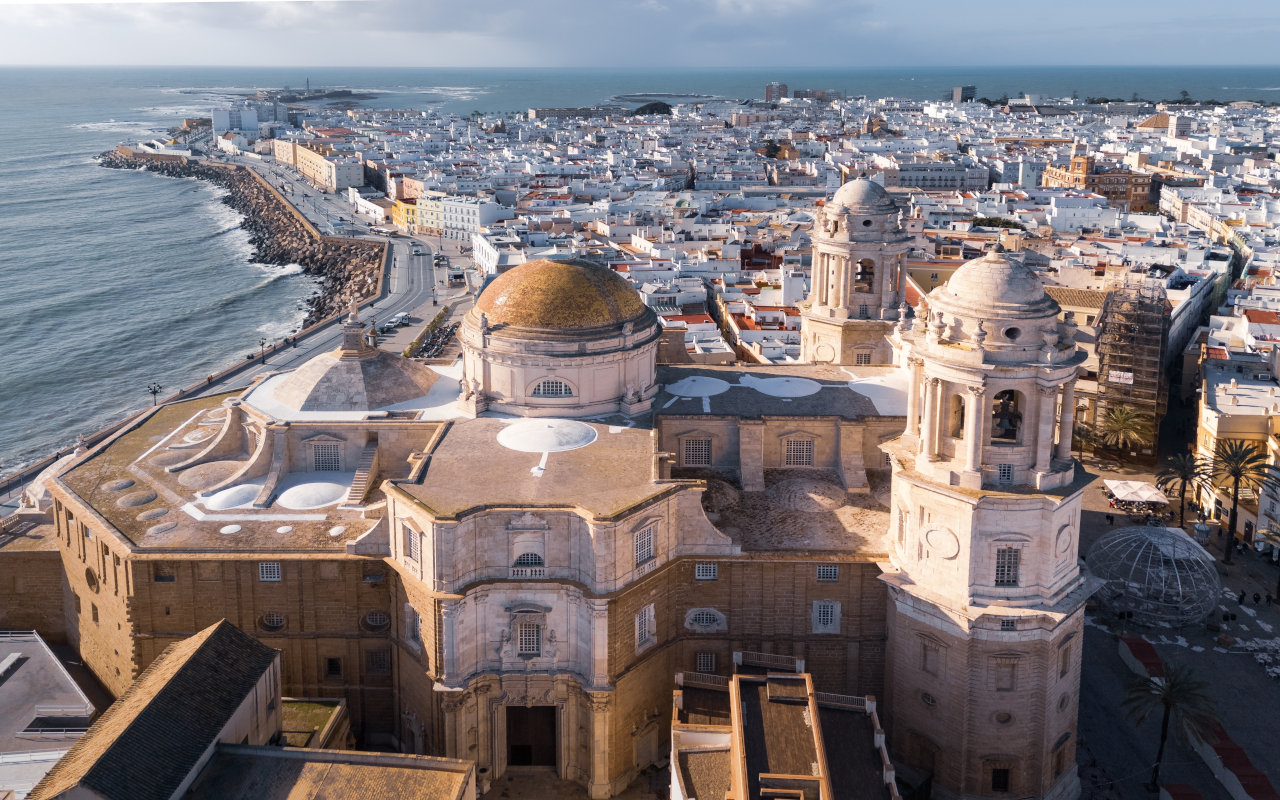 Vista general de la ciudad de Cádiz