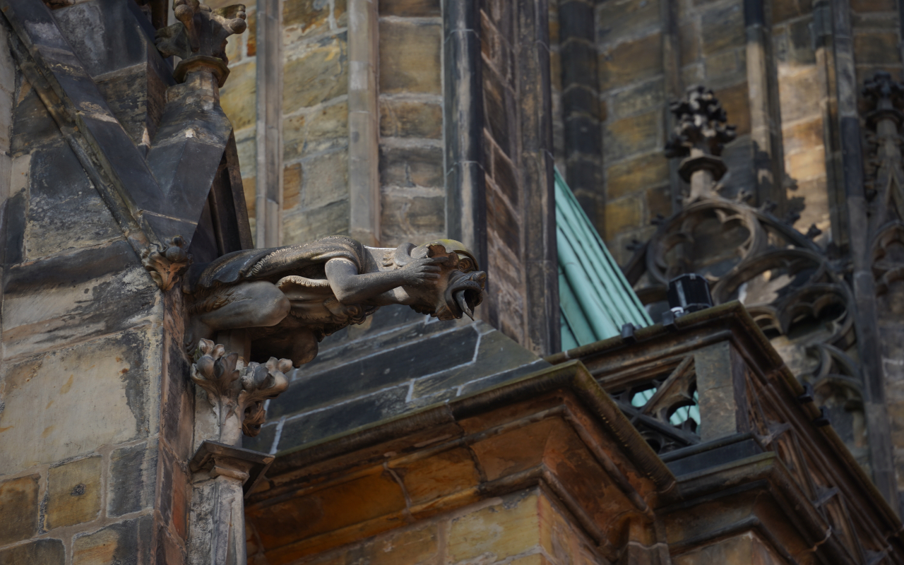 Gárgolas de la catedral de Praga