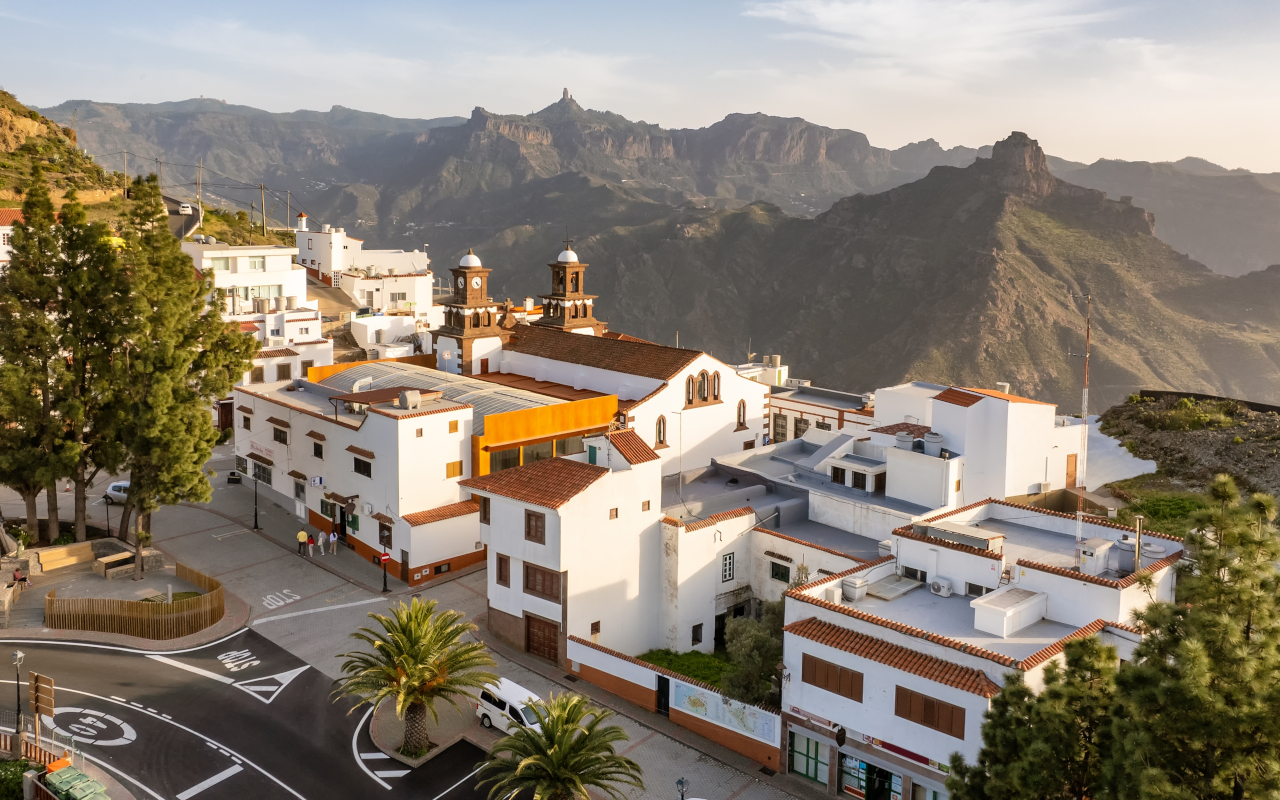 Artenara, the highest village in Gran Canaria