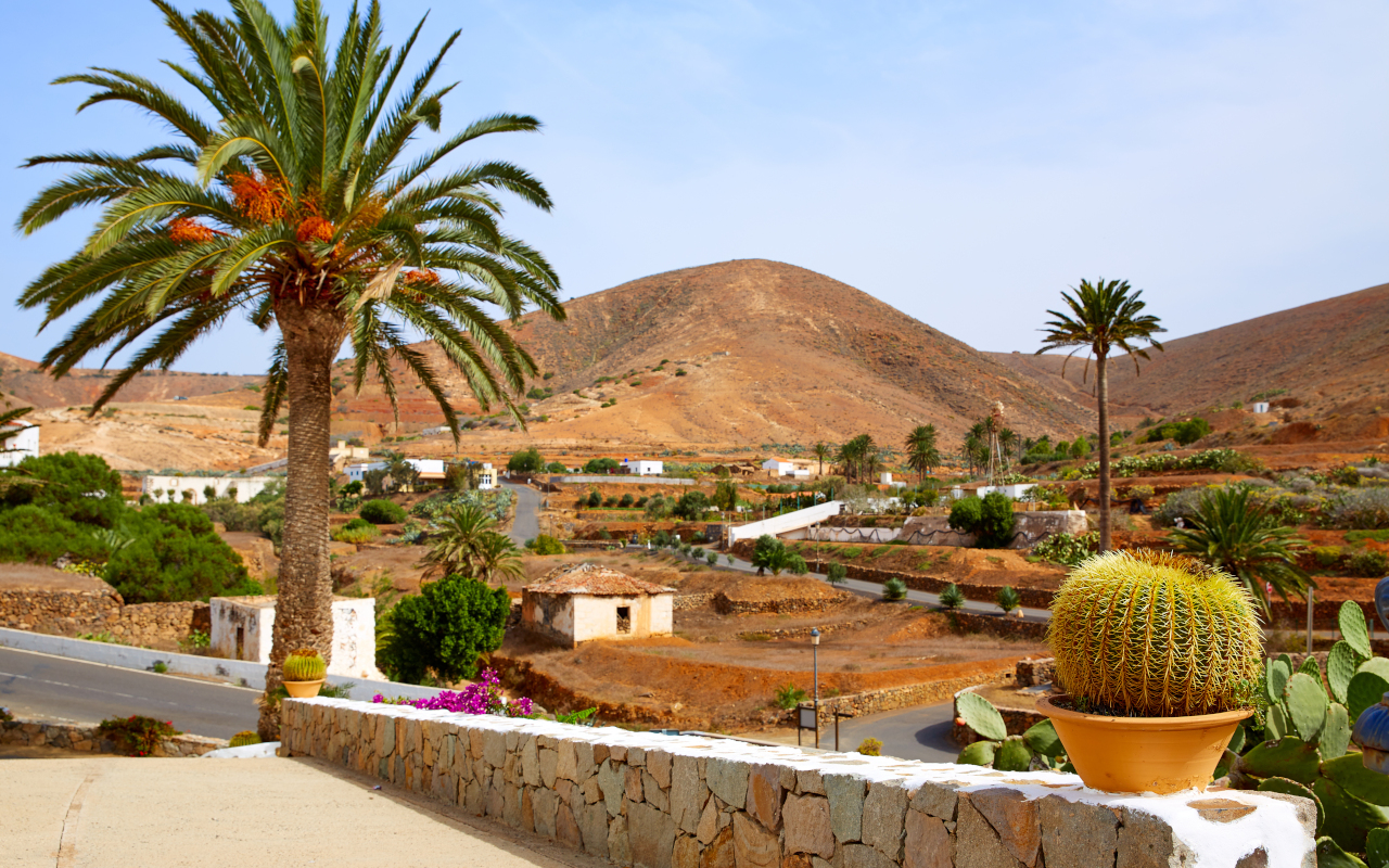 Views of the arid landscape from Betancuria.