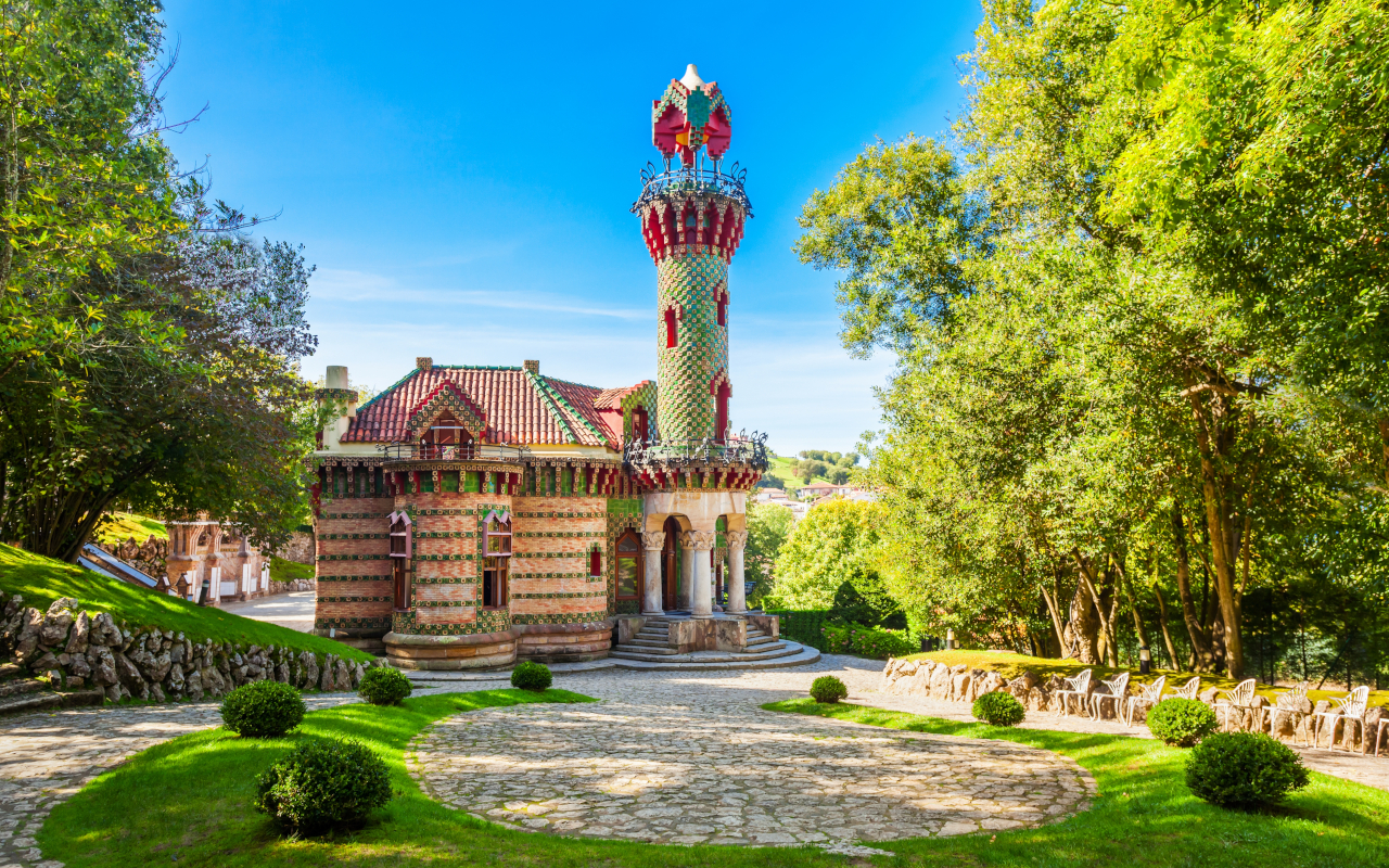 El Capricho de Gaudí en Comillas, Cantabria