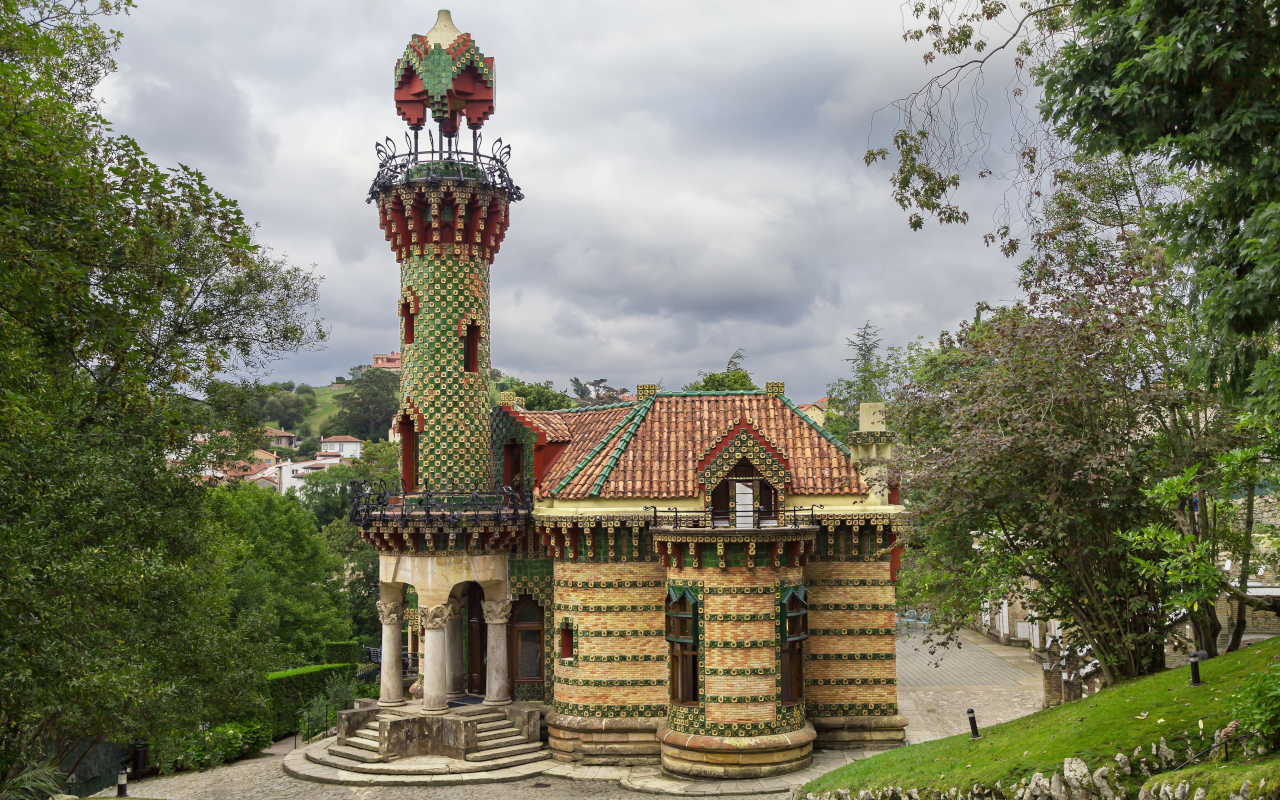 El icónico Capricho de Gaudí ubicado en Comillas