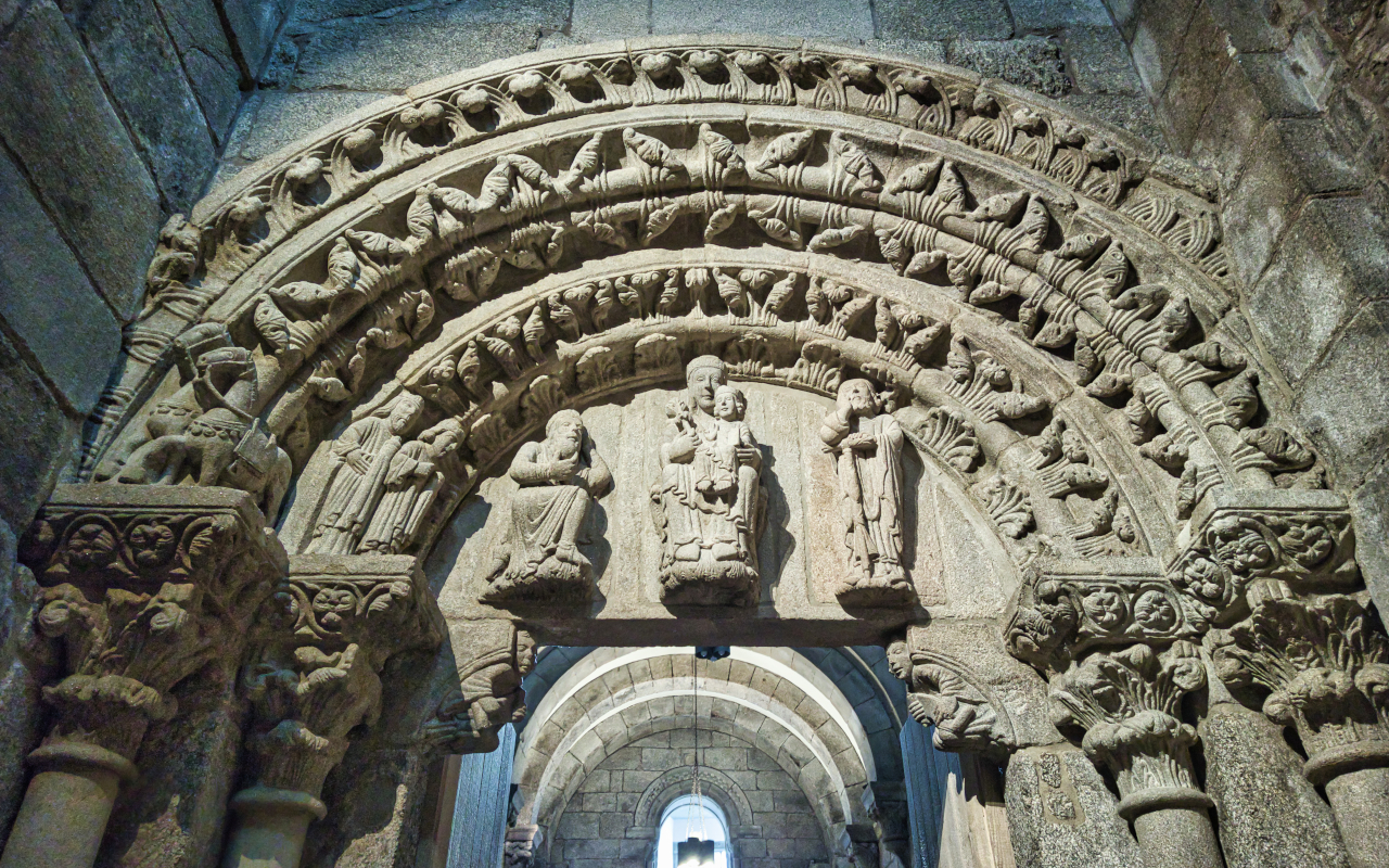 Capilla de la iglesia de la Corticela en Santiago de Compostela