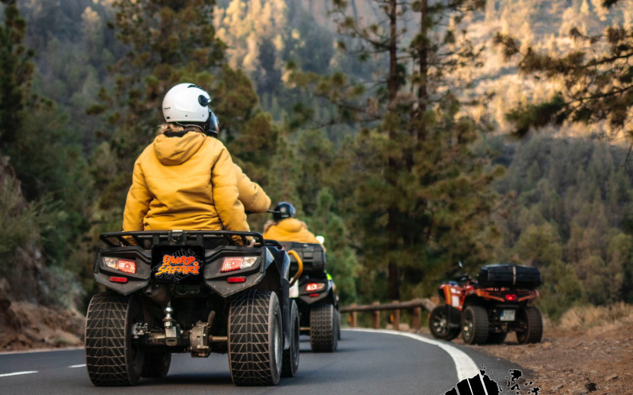Tour de quads camino del Teide, Tenerife