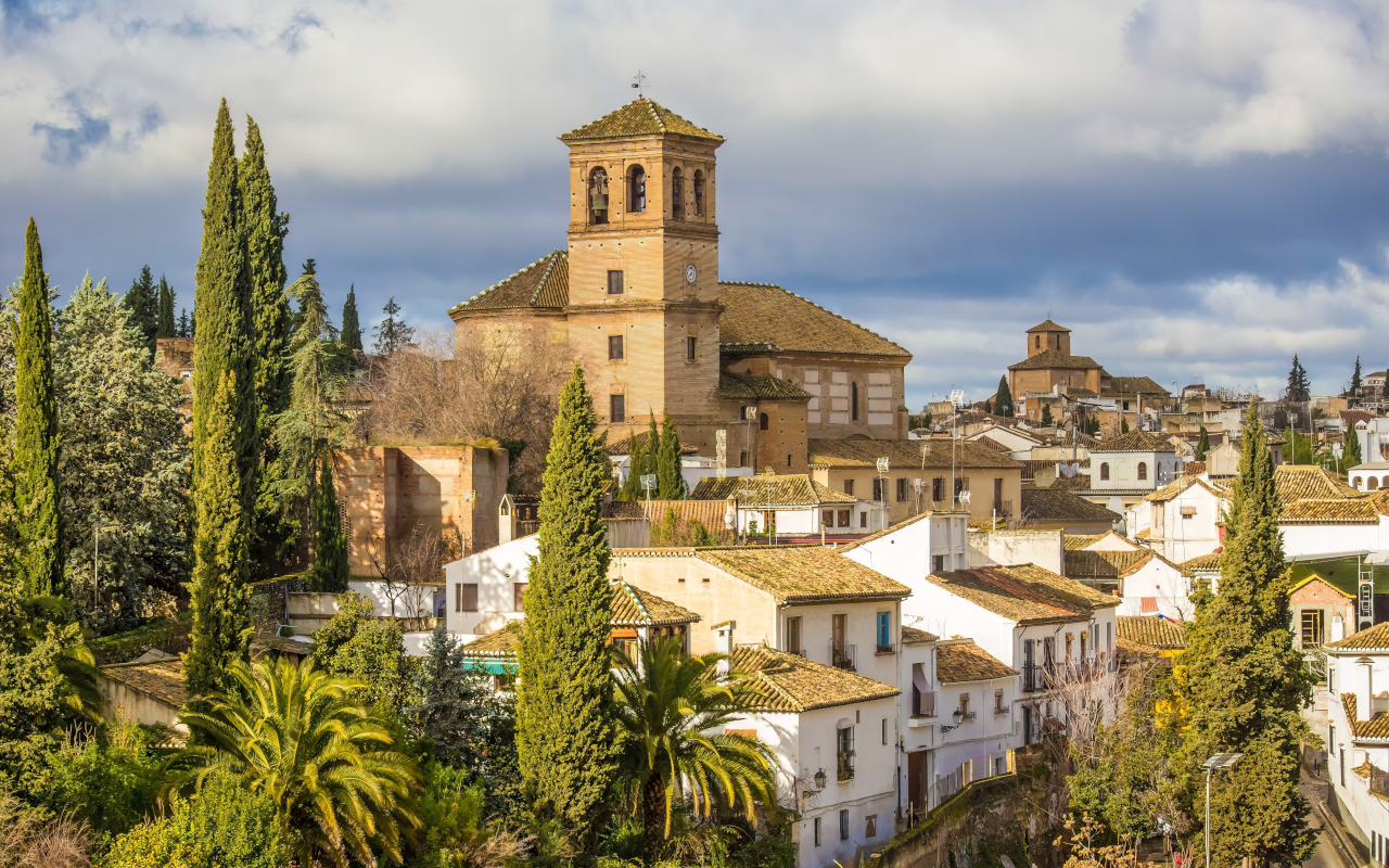 El barrio del Albaicín en Granada