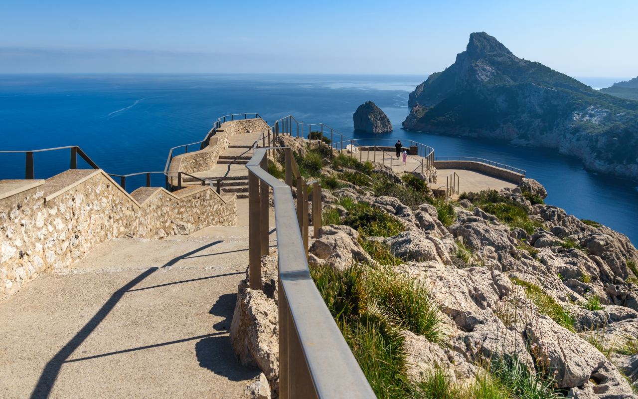 Mirador de Colomer, uno de los mas impresionantes de Mallorca.