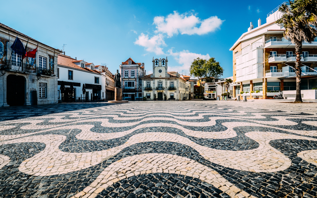 Casco histórico de la ciudad portuguesa de Cascais
