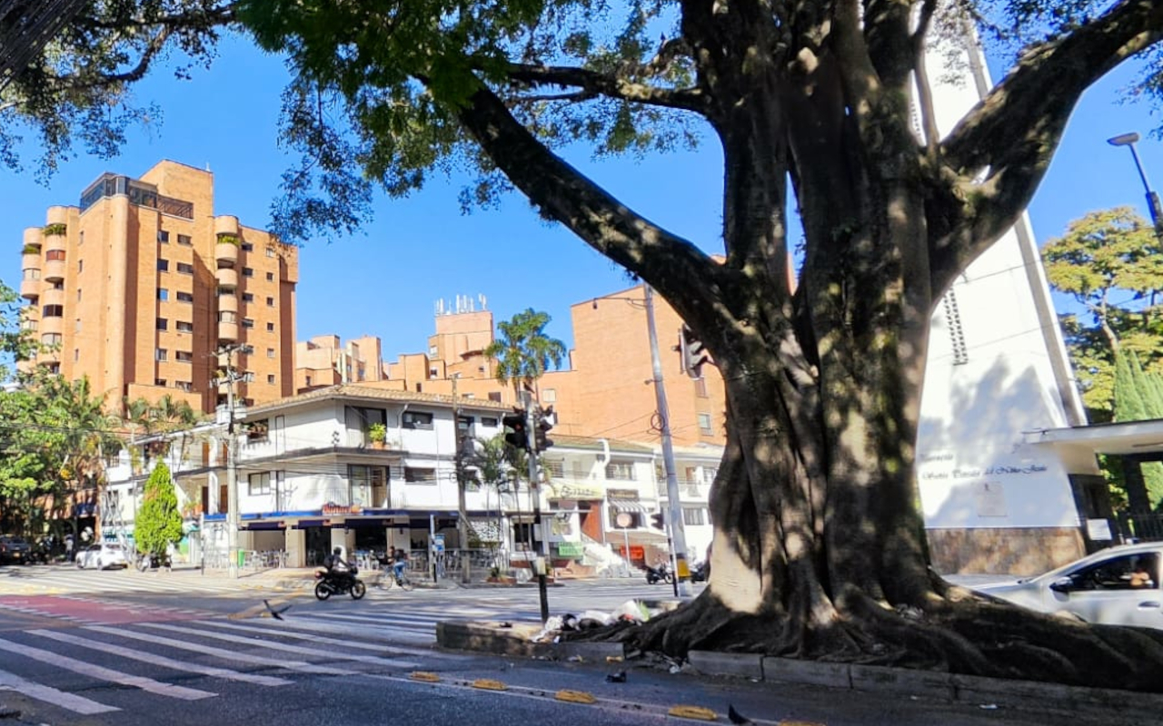 El corazón del barrio de Miraflores, uno de los más relevantes de la ciudad.
