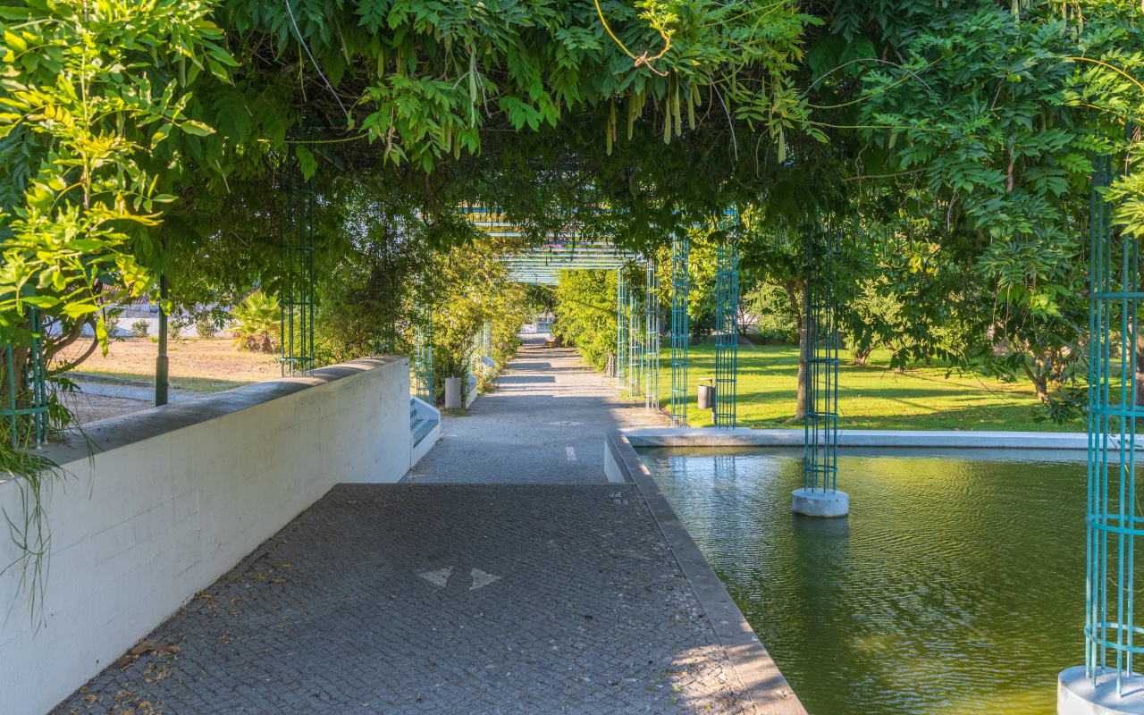El jardín público de Évora será el lugar perfecto para respirar aire puro.