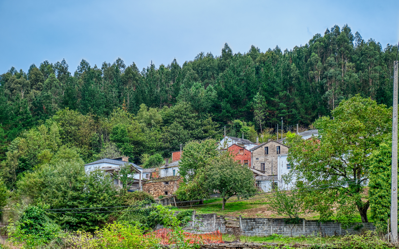Sierra da Moira y el nacimiento del miño en la provincia gallega de Lugo
