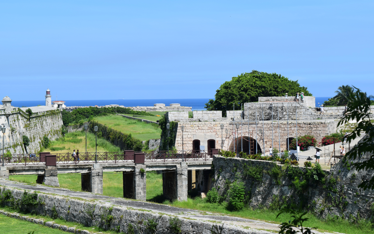Fortaleza de San Carlos en La Habana, Cuba