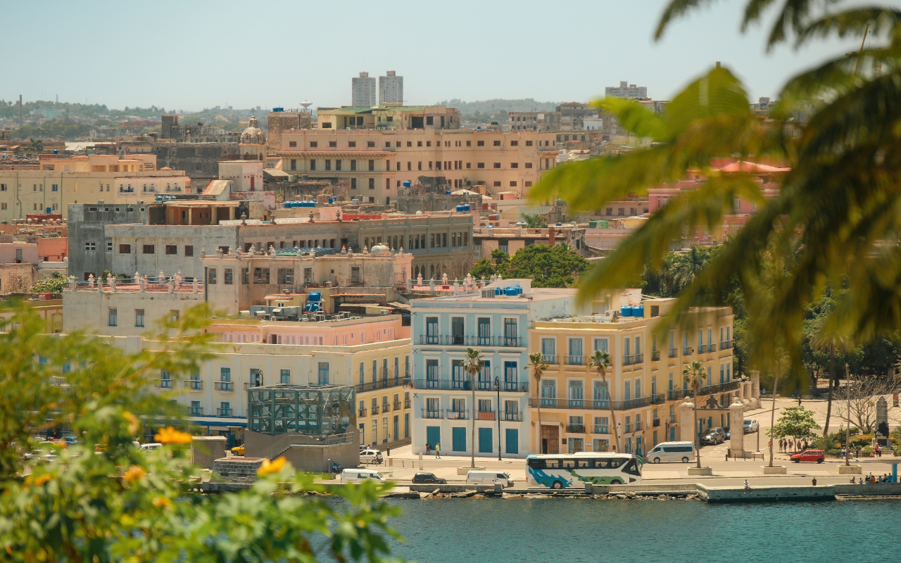 Vista panorámica de La Habana Vieja, Cuba